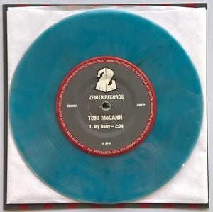 Toni McCann And The Fabulous Bluejays - My Baby - Blue Vinyl