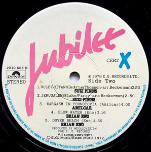 V/A - Jubilee Cert.X Motion Picture Soundtrack