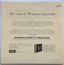 Load image into Gallery viewer, Winston Churchill - The Voice Of Winston Churchill