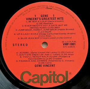 Gene Vincent - Gene Vincent's Greatest Hits