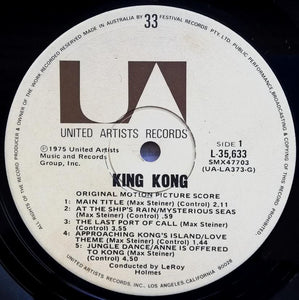 O.S.T. - King Kong The Original Motion Picture Score