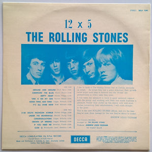 Rolling Stones - 12 x 5
