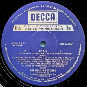 Rolling Stones - 12 x 5