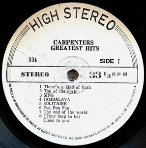 Carpenters - Greatest Hits