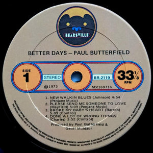 Butterfield Blues Band - Better Days