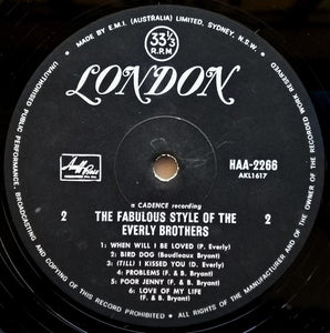 Everly Brothers - The Fabulous Style Of