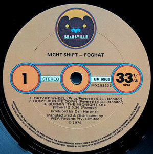 Foghat - Night Shift