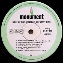 Load image into Gallery viewer, Roy Orbison - More Of Roy Orbison&#39;s Greatest Hits