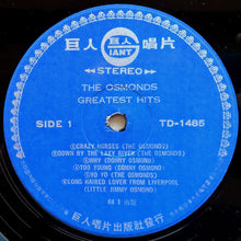 Load image into Gallery viewer, Osmonds - Greatest Hits