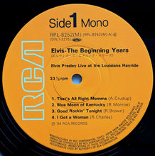Load image into Gallery viewer, Elvis Presley - The Beginning Years