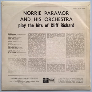 Cliff Richard - Norrie Paramor And His Orchestra Play The Hits Of