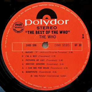 Who - The Best Of The Who