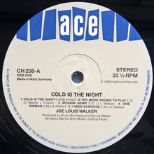 Load image into Gallery viewer, Walker, Joe Louis - Cold Is The Night