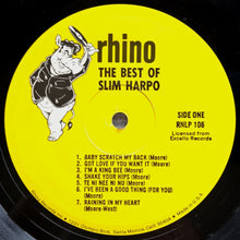 Load image into Gallery viewer, Slim Harpo - The Best Of Slim Harpo - The Original King Bee