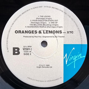 XTC - Oranges & Lemons