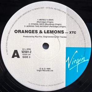 XTC - Oranges & Lemons