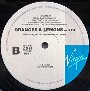 XTC - Oranges & Lemons